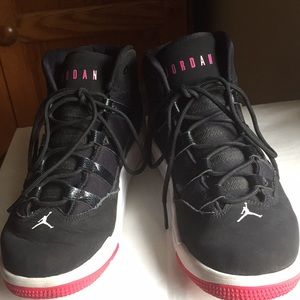 Girls high Top Jordan sneakers